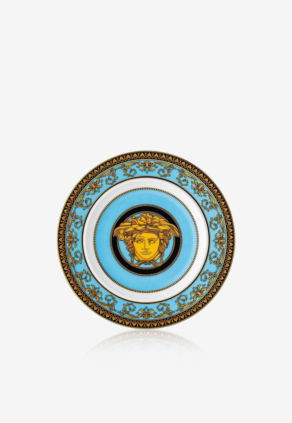 Versace Home Collection Medusa Colours Plate by Rosenthal - 18 cm Blue 19300-403712-10218