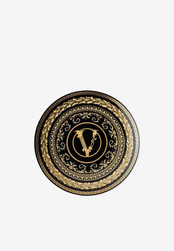 Versace Home Collection Virtus Gala Bread and Butter Plate Black 19335-403729-10217