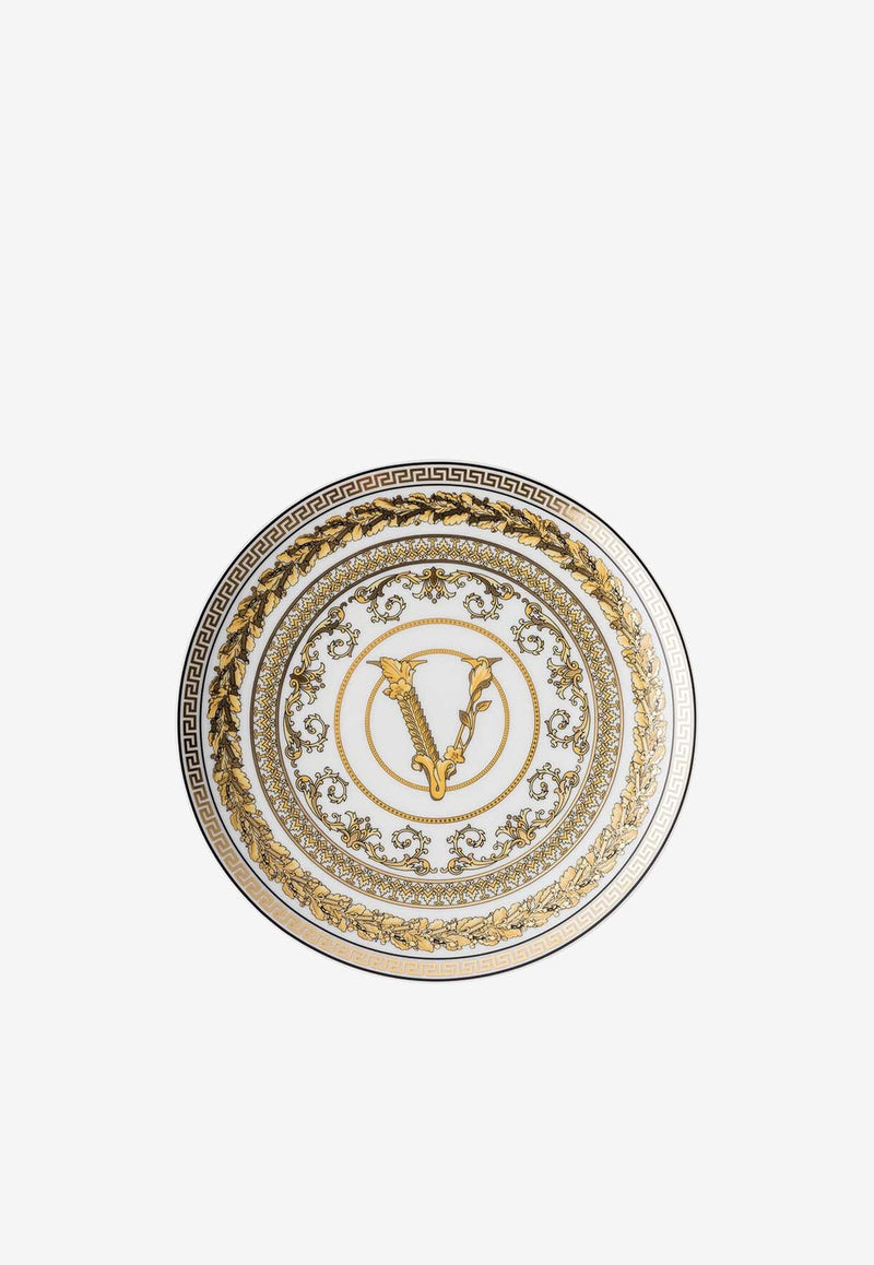 Versace Home Collection Virtus Gala Porcelain Plate White 19335-403730-10217