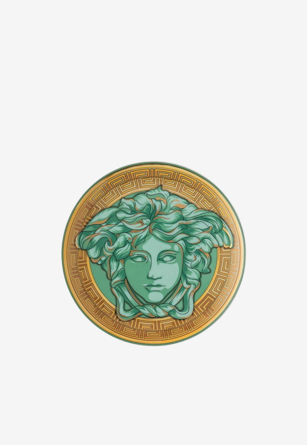 Versace Home Collection Medusa Amplified Bread Plate Green 19335-403762-10217