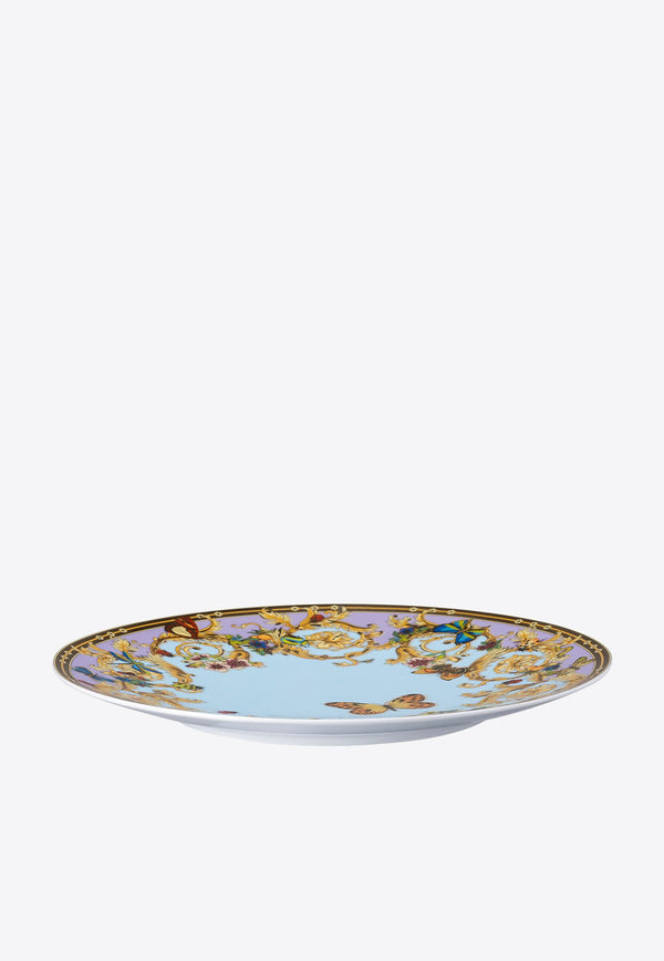 Versace Le Jardin Embellished Service Plate Multicolor 19335-409609-10263