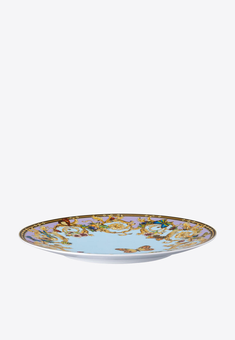Versace Le Jardin Embellished Service Plate Multicolor 19335-409609-10263