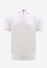 Logo-Embroidered Polo T-shirt