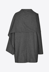 The Garment Manhattan Drape Coat 19705GREY