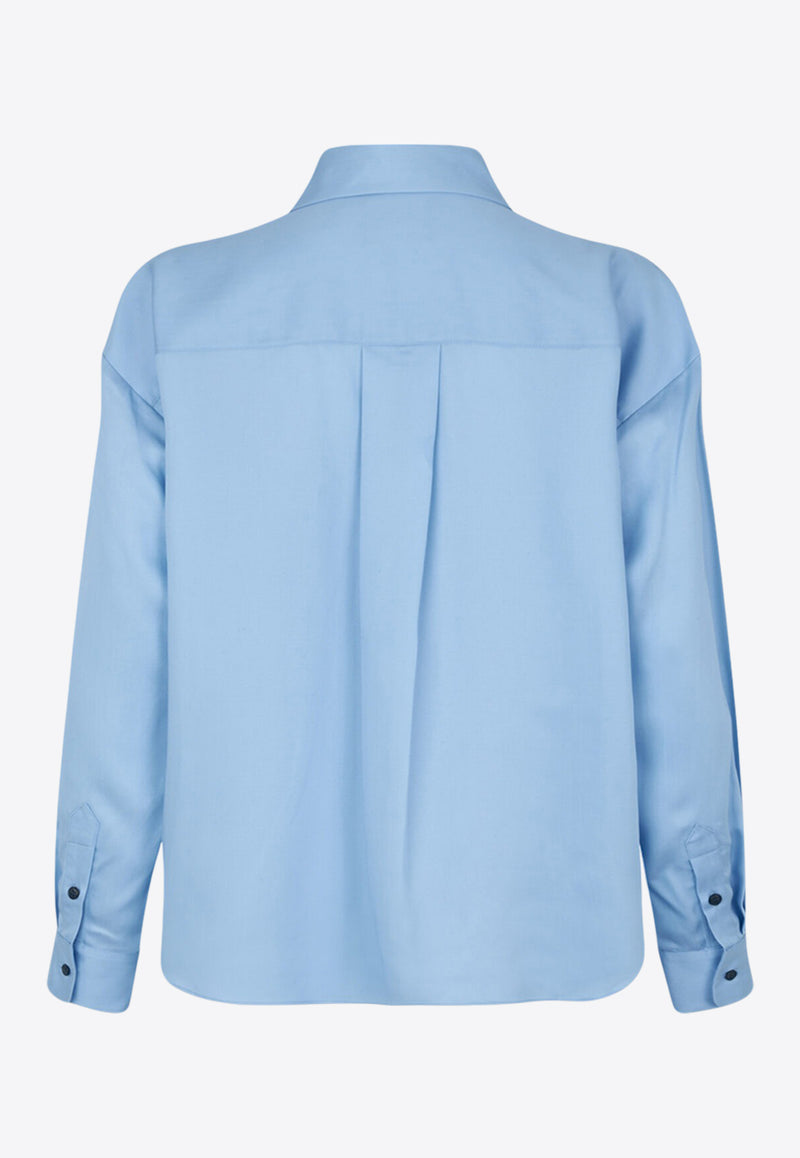 The Garment Bel Air Long-Sleeved Shirt 19838BLUE