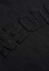 Logo-Embroidered Crewneck T-shirt