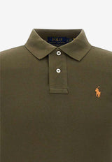 Logo-Embroidered Polo T-shirt