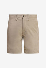 Logo-Embroidered Bermuda Shorts