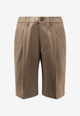 Wool Bermuda Shorts