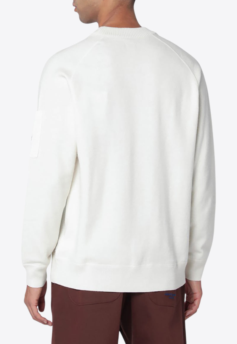 C.P. Company Signature Lens Sweater White 19CMKN198A110468A/R_CPCOM-103