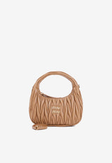 Small Wander Matelassé Hobo Bag