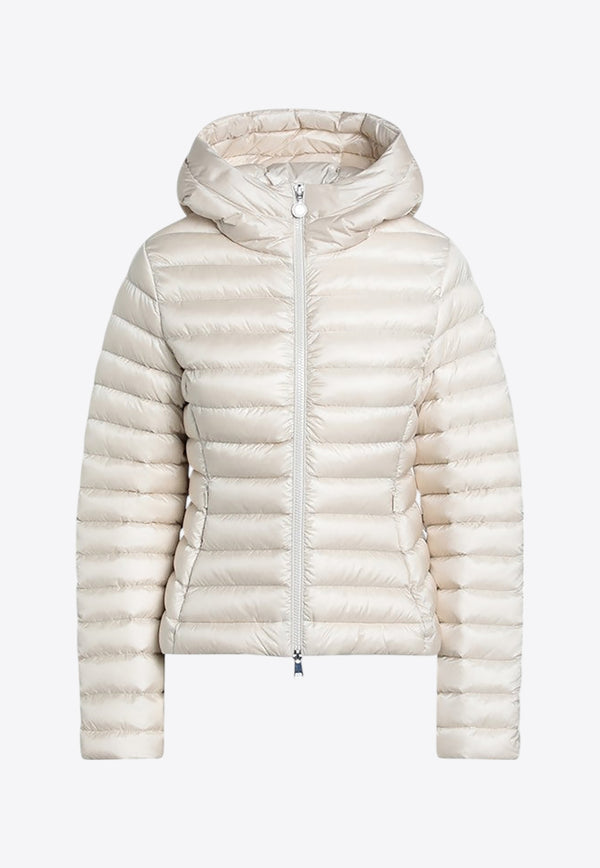 Moncler Ige Zip-Up Down Jacket White 1A000-04597YF/Q_MONCL-20F