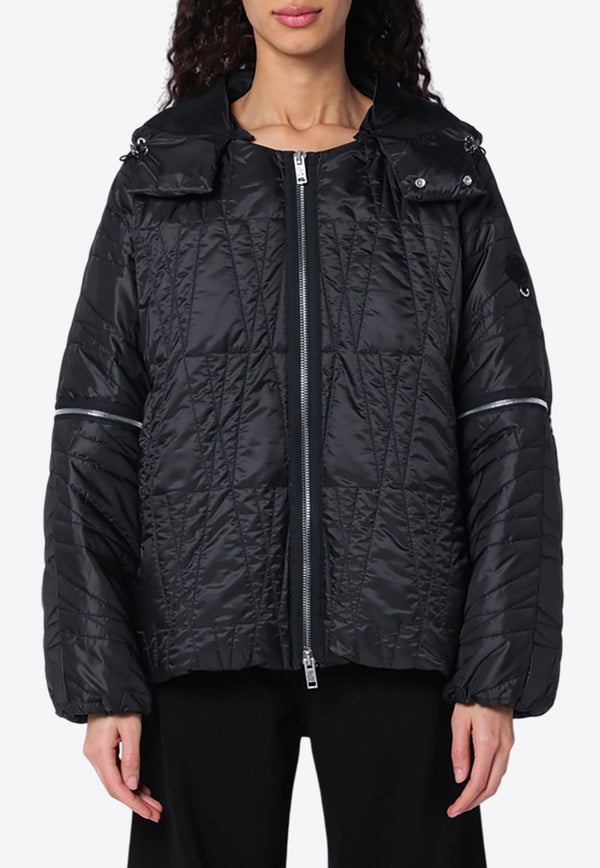 Moncler X Willow Smith Haissa Padded Down Jacket Black 1A000-04M5010/P_MONGE-999