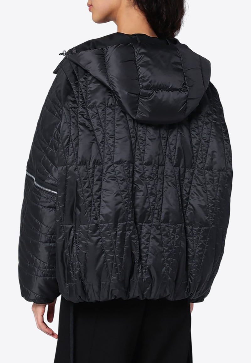 Moncler X Willow Smith Haissa Padded Down Jacket Black 1A000-04M5010/P_MONGE-999