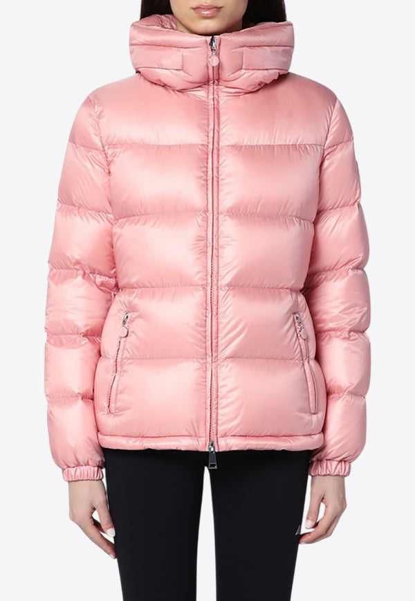 Moncler Gles Zip-Up Puffer Jacket Pink 1A000-69595ZZ/P_MONCL-500