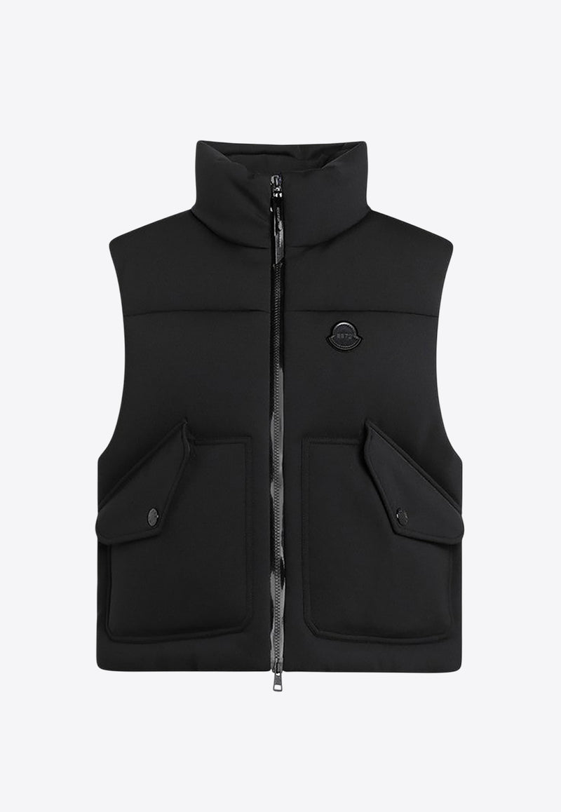 Moncler Padded Zip-Up Vest 1A00003M6515/R_MONGE-999