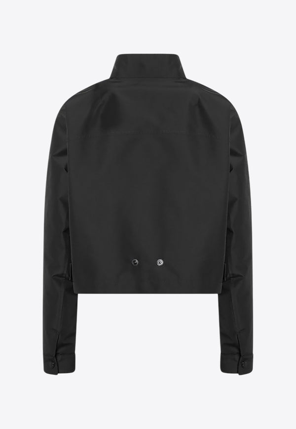 Moncler Logo-Patch Zip-Up Jacket 1A00005M6518/R_MONGE-999