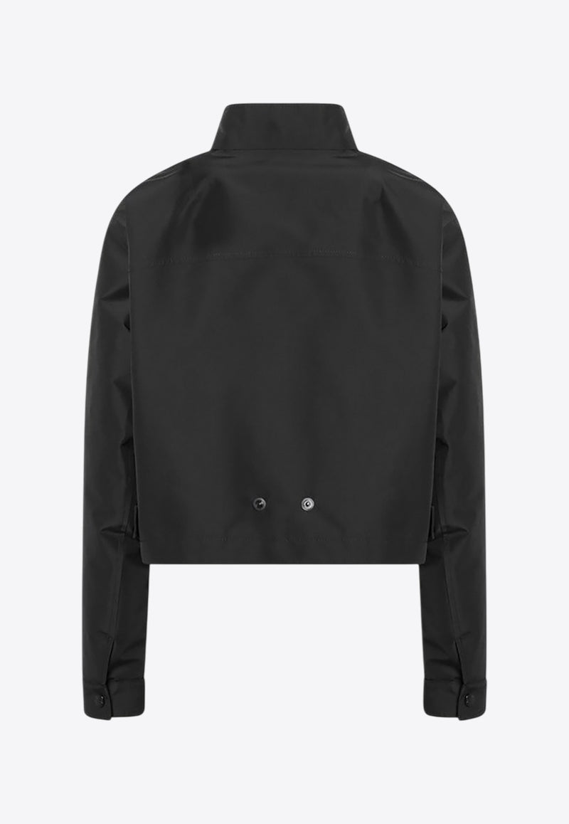 Moncler Logo-Patch Zip-Up Jacket 1A00005M6518/R_MONGE-999