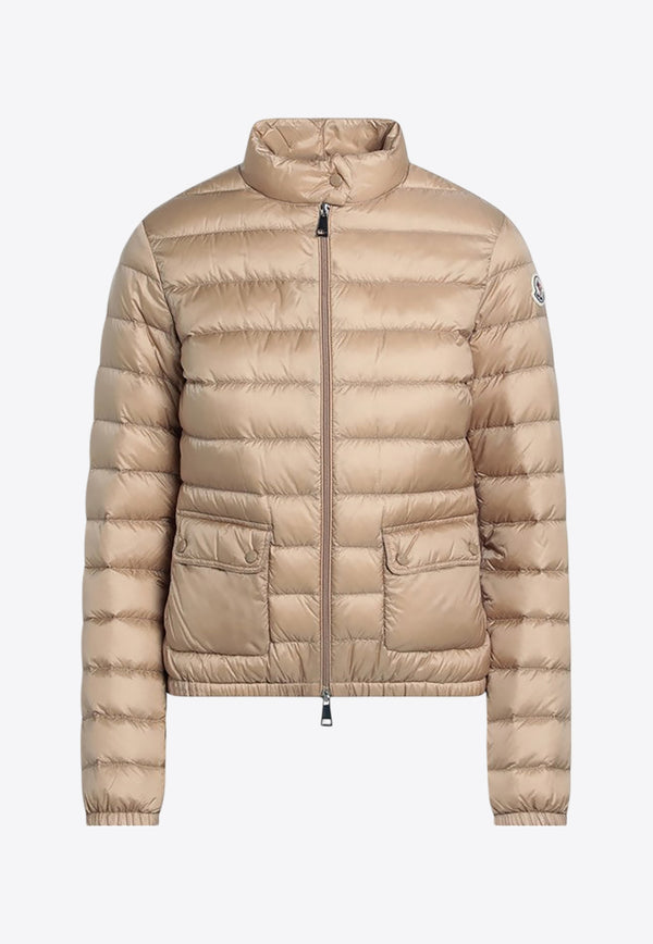 Moncler Lans Zip-Up Down Jacket Beige 1A101-0053048/Q_MONCL-236