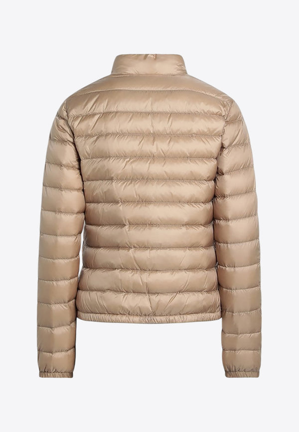 Moncler Lans Zip-Up Down Jacket Beige 1A101-0053048/Q_MONCL-236