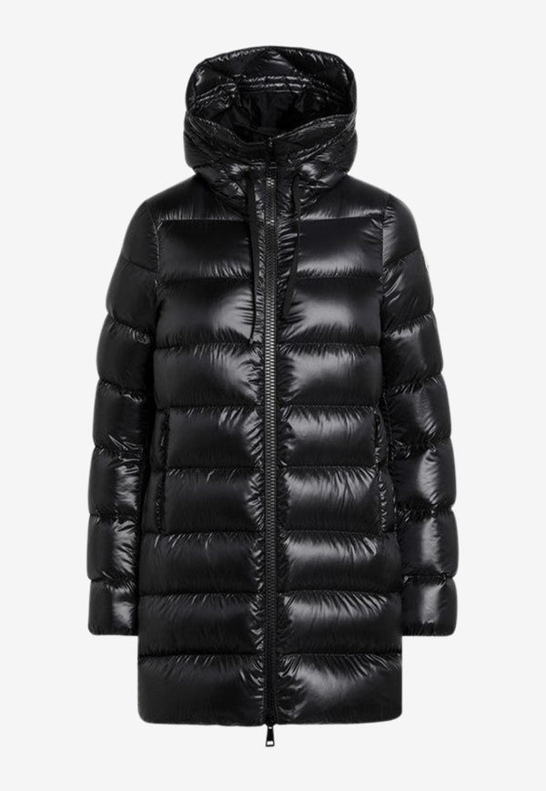 Moncler Logo Patch Long Parka Black 1B200-0053052/P_MONCL-999