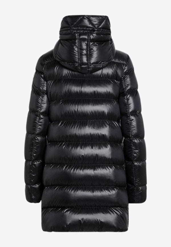 Moncler Logo Patch Long Parka Black 1B200-0053052/P_MONCL-999