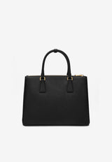 Prada Large Galleria Saffiano Leather Top Handle Bag Black 1BA274EOONZV/P_PRADA-F0002