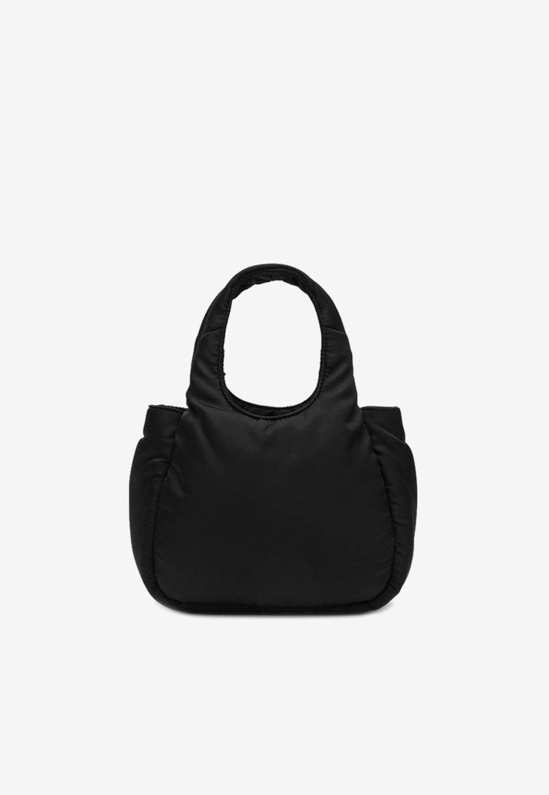 Prada Mini Re-Nylon Padded Top Handle Bag Black 1BA359OVMRCCJ/P_PRADA-F0002