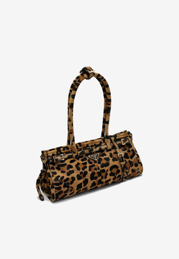 Prada Medium Leopard Print Top Handle Bag Brown 1BA426MOO2C7B/Q_PRADA-F0151