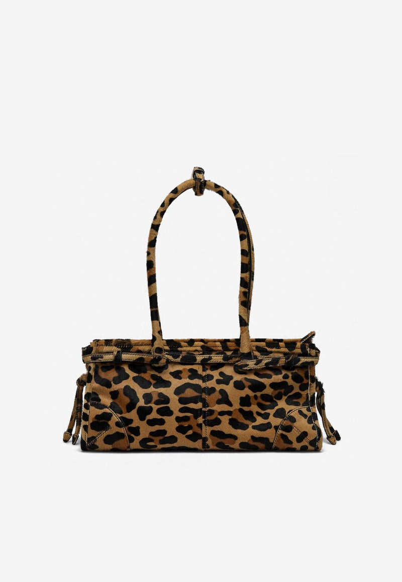 Prada Medium Leopard Print Top Handle Bag Brown 1BA426MOO2C7B/Q_PRADA-F0151