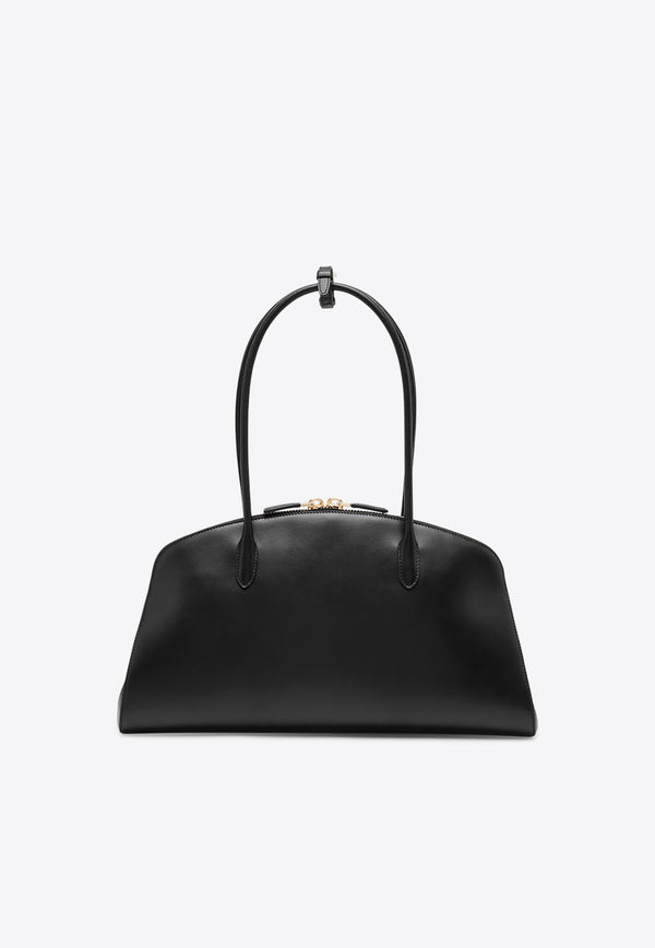 Prada Logo Leather Top Handle Bag Black 1BA440OOO2AIX/O_PRADA-F0002