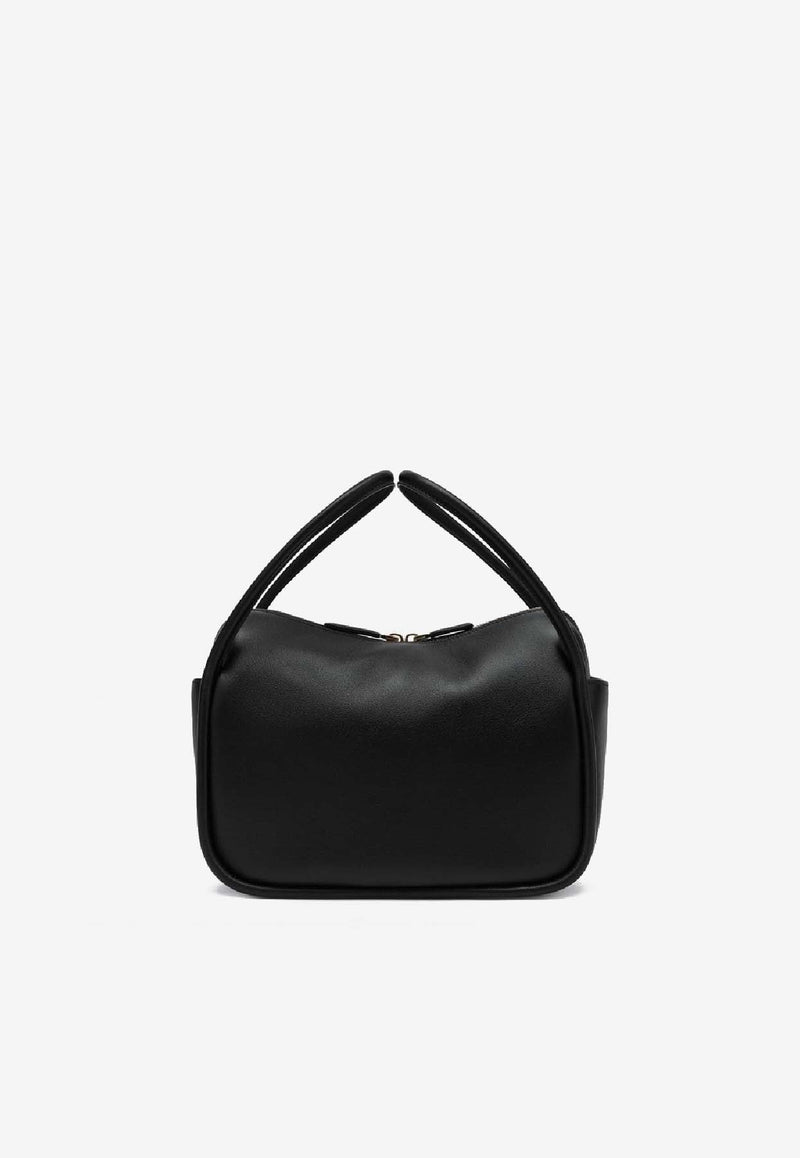 Prada Darling Grained Leather Handbag Black 1BA451OVO2CYS/S_PRADA-F0002