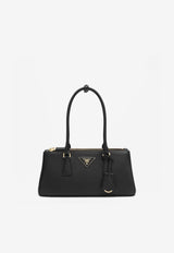 Prada Medium Galleria Saffiano Leather Shoulder Bag Black 1BA457YO02CYS/R_PRADA-F0002