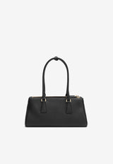 Prada Medium Galleria Saffiano Leather Shoulder Bag Black 1BA457YO02CYS/R_PRADA-F0002
