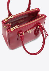 Prada Mini Galleria Patent Leather Shoulder Bag Cherry 1BA906EOM069/O_PRADA-F0E06