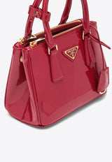 Prada Mini Galleria Patent Leather Shoulder Bag Cherry 1BA906EOM069/O_PRADA-F0E06