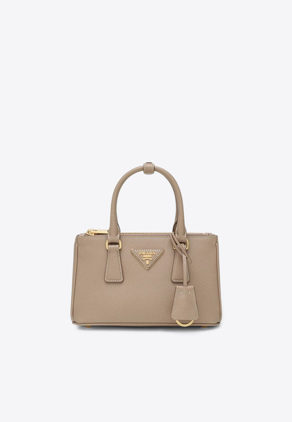 Prada Mini Galleria Saffiano Leather Handbag Powder 1BA916EOONZV/R_PRADA-F0236