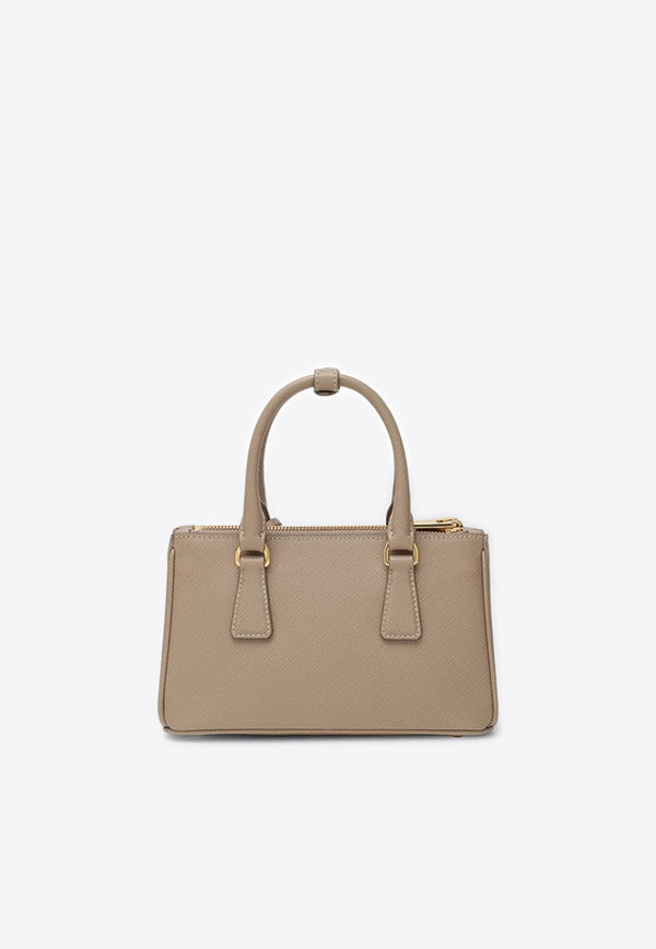 Prada Mini Galleria Saffiano Leather Handbag Powder 1BA916EOONZV/R_PRADA-F0236