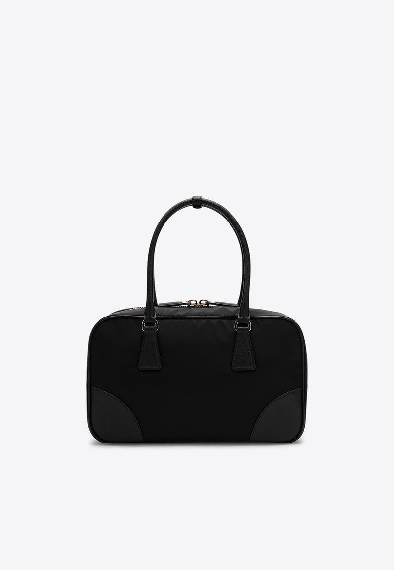 Prada Medium Re-Edition 1978 Top Handle Bag Black 1BB115TOOR064/R_PRADA-F0002