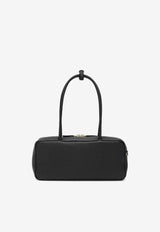 Prada Medium Leather Bowling Bag Black 1BB126ONO2DKV/S_PRADA-F0632