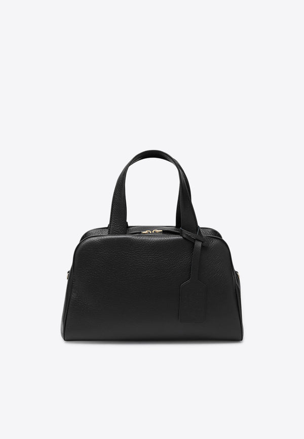 Prada Medium Leather Top Handle Bag Black 1BB148OOO2HIK/R_PRADA-F0002