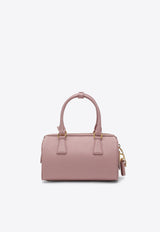 Prada Small Saffiano Leather Top Handle Bag Pink 1BB846EOMNZV/S_PRADA-F0924
