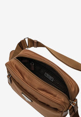 Re-Nylon Crossbody Bag with Pouch
