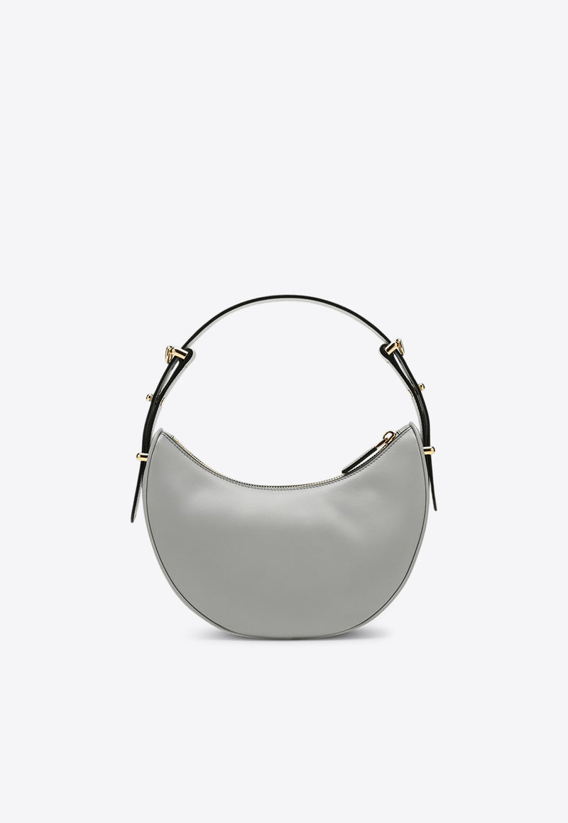 Prada Arqué Leather Top Handle Bag Gray 1BC194OOOASK/P_PRADA-F01IB