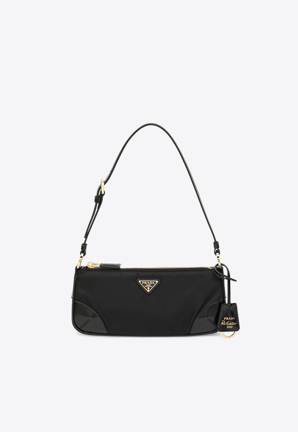 Prada Re-Edition 2002 Re-Nylon Shoulder Bag Black 1BC201OOOR789/O_PRADA-F0002