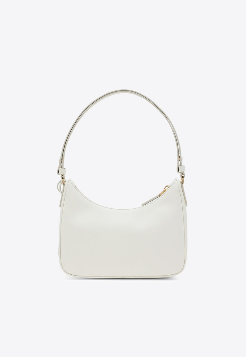 Prada Mini Saffiano Leather Re-Edition Shoulder Bag White 1BC204JOMNZV/O_PRADA-F097W