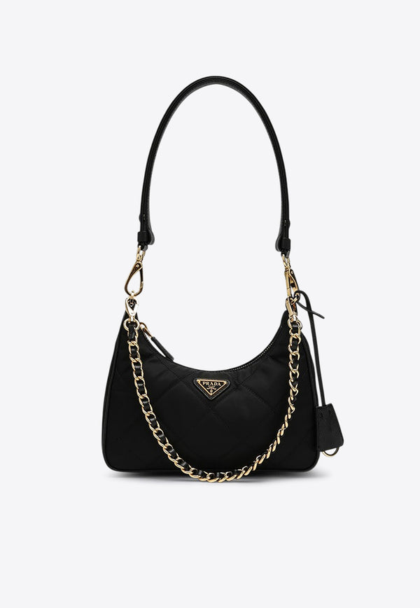 Prada Re-edition 1995 Shoulder Bag Black 1BC204QOO2AOS/R_PRADA-F0002