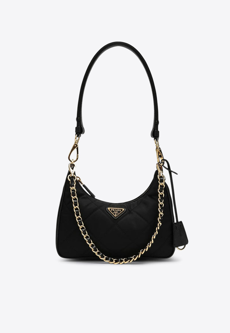 Prada Re-edition 1995 Shoulder Bag Black 1BC204QOO2AOS/R_PRADA-F0002