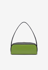 Prada Swing Leather Shoulder Bag Green 1BC249OOOASK/Q_PRADA-F04IS