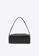 Prada Swing Calf Leather Shoulder Bag Black 1BC249OOOASK/Q_PRADA-F0S5V